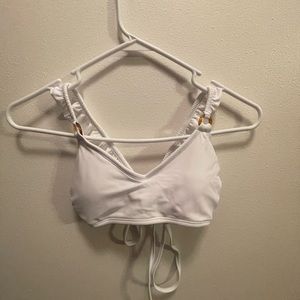 White Swimsuit top